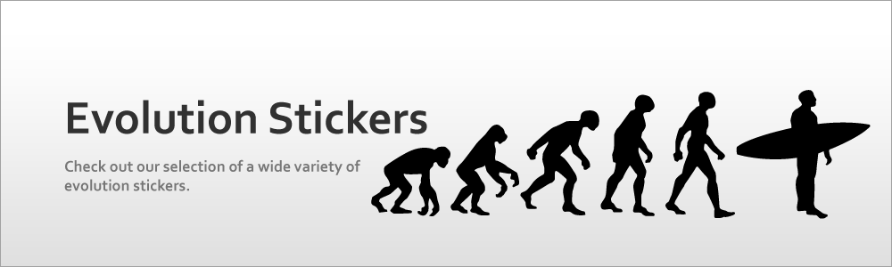 Evolution Stickers