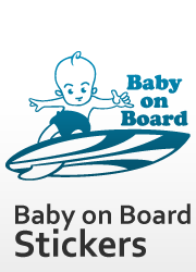 Baby on Board Stickers