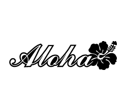 Aloha with Hibiscus