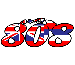 808 Hawaii Flag Color