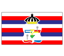 King Crest Flag Color