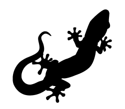 Gecko Fat Sticker