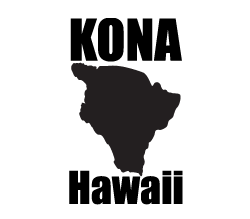 Kona Hawaii with Island