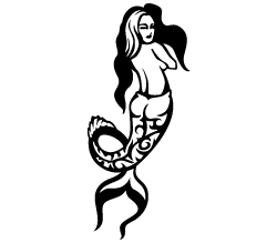 Mermaid #3 Sticker
